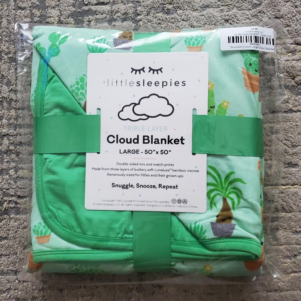 New Little Sleepies Clpud Blanket